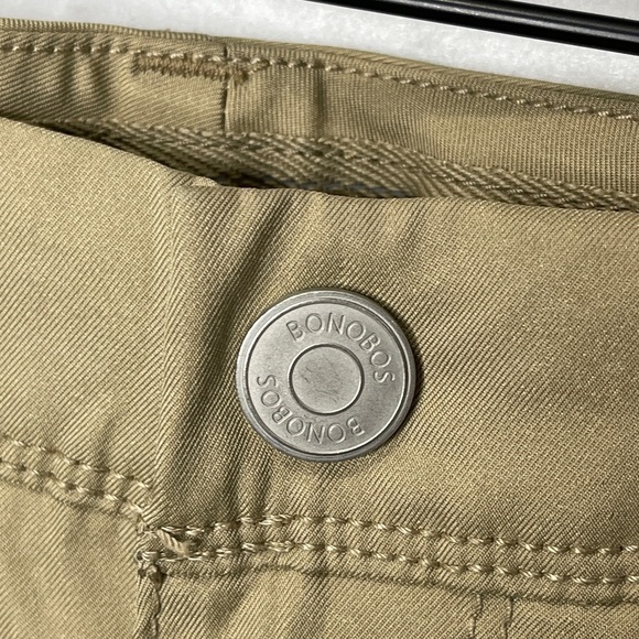 Bonobos Ankle Zip Golf Khaki Tan Pants 30x32 - Picture 5 of 8